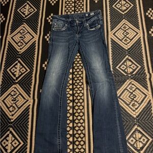 Miss me jeans size 27 inseam 31 great look feel and design